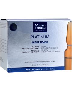 Martiderm Platinum Night Renew 30 Ampollas