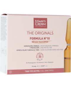 Martiderm The Originals Fórmula Nº10 HD Color Touch SPF30 10 Amp