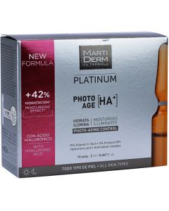 Martiderm Platinum Photo Age HA+ 10 Ampollas