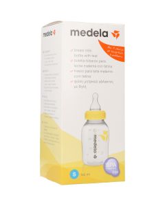 Medela Botella-Biberón para leche materna con tetina S