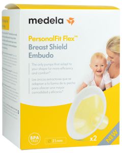Medela Embudo Sacaleches Personal Fit 21mm T-S