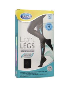 Medias de compresion negras Scholl