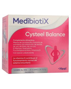MedibiotiX Cysteel Balance probiótico para mujeres