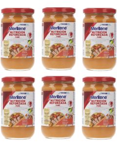 Meritene Pack 6 Uds. Nutrición Reforzada Puré Atún con Verduras 300 Gr
