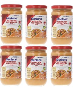 Meritene Pack 6 Uds. Nutrición Reforzada Guiso de Lomo con Patatas 6x300g