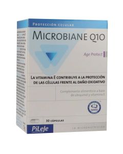 Microbiane Q10 Vitamina E 30 cápsulas