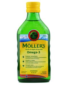 Möller’s Aceite de Hígado de Bacalao Omega-3
