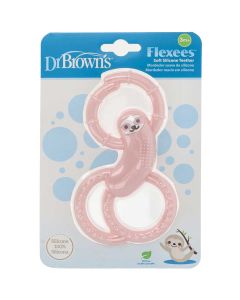Dr Browns Mordedor infantil Flexees Perezoso Rosa + 3 meses