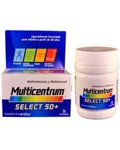 Multicentrum Select 50+ (30 comprimidos)