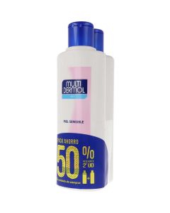 Multidermol Gel para Piel Sensible Pack Ahorro 2 x 750 ml