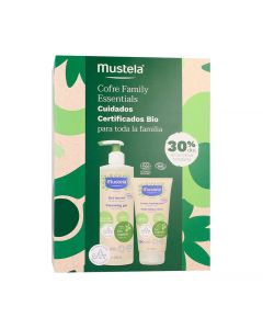 Mustela Cofre Family Essentials Gel Champú 400 ml + Crema Hidratante 150 ml