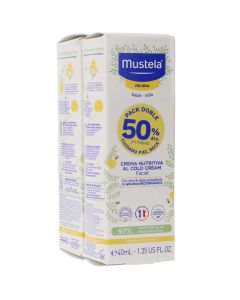 Mustela Crema Nutritiva Facial para el bebé Pack Ahorro