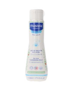 Mustela Leche limpiadora sin aclarado Aguacate ecológico