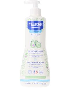 Mustela Bebé Gel Dermolimpiador Pieles Sensibles 500 ml