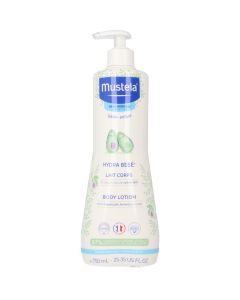 Mustela Hydra Bébé Leche Corporal  con Aguacate Bio 750 ml