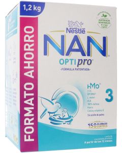 Nan Optipro 3 Formato Ahorro 1200 gramos