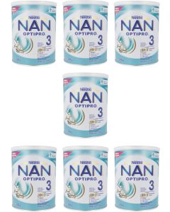 Nan 3 Super Pack Ahorro 7 x 800 gramos