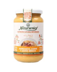 Natursenior Garbanzos, Carne y Jamón Ibérico 350 gramos (antes Mitata)