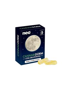 Cannabidorm con Melatonina de Neo: cápsulas blandas para conciliar el sueño
