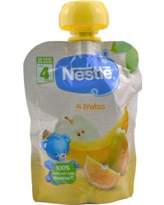 Nestlé Puré Bolsita 4 Frutas
