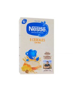 Nestlé 8 Cereales con Miel 475 gr