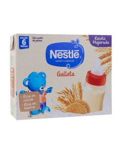 Nestlé Leche y Cereales con Galleta 2 x 250 ml