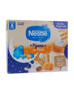 Nestlé Leche y Cereales Pijama con Miel 2 x 250 ml