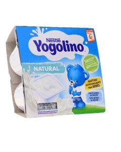 Nestle Yogolino Natural Sin Azúcar 4x100 G