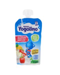 Nestle Yogolino Pouch Fresa Manzana Sin Azúcar 100 G