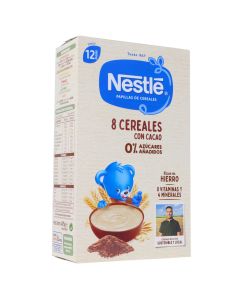 Nestlé Papillas 8 Cereales con Cacao 475 g