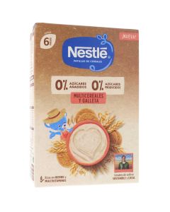 Nestlé Papillas Multicereales con Galleta 270 g