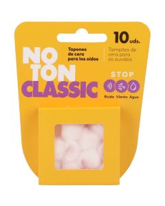 NoTon Classic Tapones de cera para los oídos