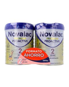 Novalac 2 Premium Proactive Duplo 2 x 800 gramos
