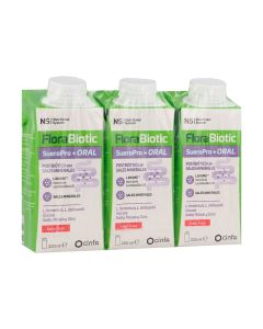 NS FloraBiotic SueroPro + Oral Fresa 3 x 200 ml