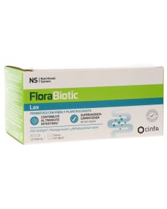 Ns Flora Biotic Lax Probiótico con Fibra y Plantago Ovata