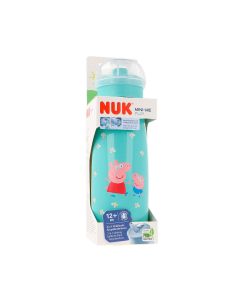 Botella con Pajita Pepa Pig +12 meses de Nuk