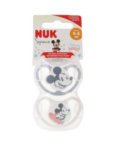 NUK Chupete Disney 0-6 meses 2 uds - 2 modelos