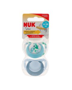 Nuk Happy Days Chupetes Látex 6-18 meses