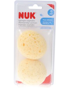 Nuk Pack Esponjas para Bebés Vegetales Pieles Delicadas