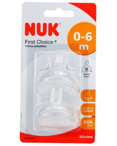 Nuk Tetina First Choice+ 0-6 M Tamaño M
