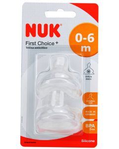 Nuk Tetina First Choice+ 0-6 m Tamaño S
