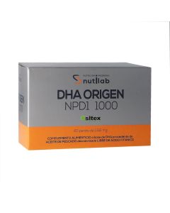 Nutilab DHA Origen NPD1 1000 60 perlas