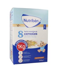 Nutriben Papilla instantánea 8 Cereales 1 Kg