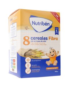 Nutribén 8 Cereales y Miel Fibra