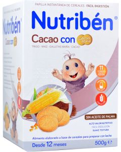 Nutribén Cacao con Galletas María