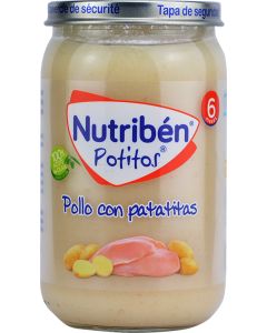 Nutribén Potitos Pollo con Patatitas
