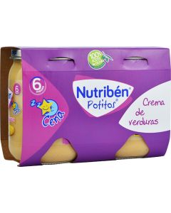 Nutribén Pack Potitos Crema de Verduras