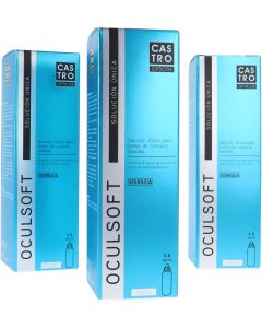 Oculsoft Solución Única Pack 3 uds