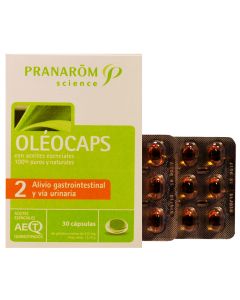 Oleocaps Alivio Gastrointestinal y Vía Urinaria