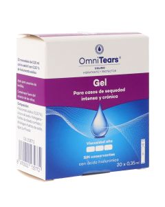 OmniTears Gel Colirio Sequedad Intensa 20 Monodosis
